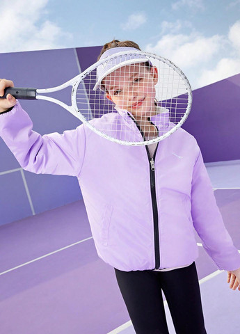 Комбінована демісезонна двостороння куртка SHEIN