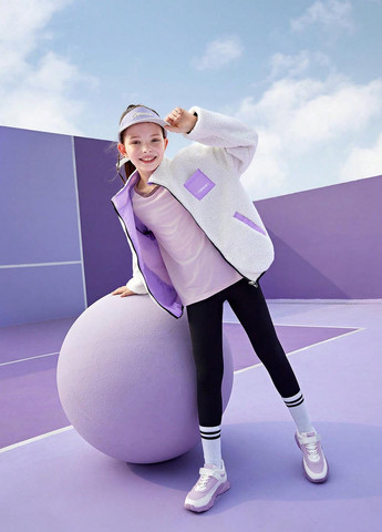 Комбінована демісезонна двостороння куртка SHEIN