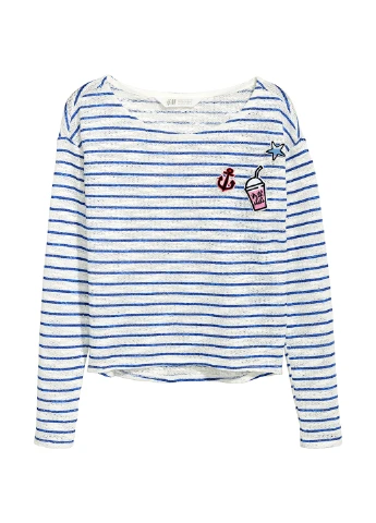Білий демісезонний джемпер джемпер H&M