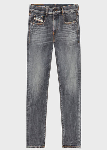 Серые демисезонные скинни джинсы Diesel