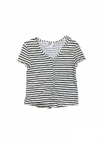Белая летняя футболка H&M