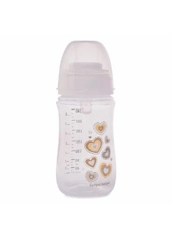 Пляшечка для годування антиколікова EasyStart Newborn baby з широк. 240 мл Canpol Babies (252249303)