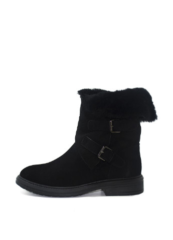 Осенние ботинки Wit Mooni с пряжкой из натуральной замши