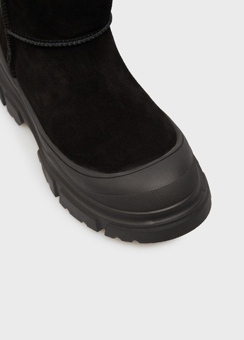 Зимние ботинки PRPY с логотипом из натуральной замши