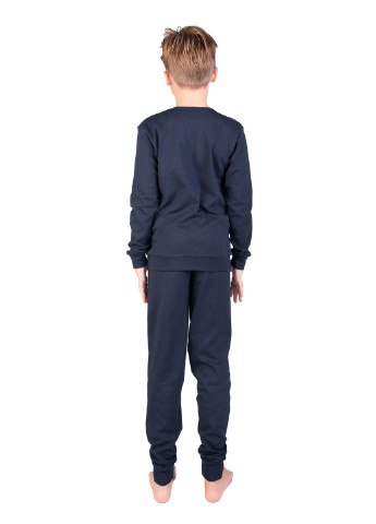 Темно-синяя всесезон пижама детская Наталюкс 94-3605