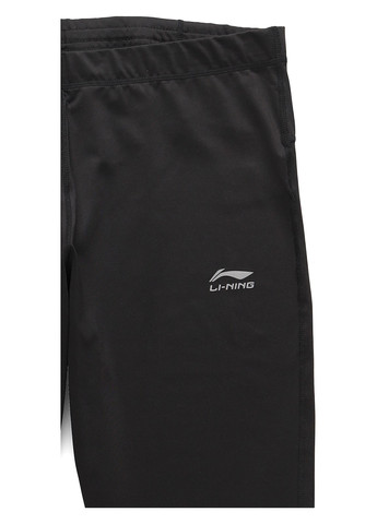 Черные демисезонные леггинсы Li-Ning