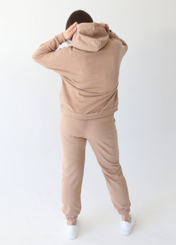 Спортивний костюм жіночий бежевий X-trap (254091019)