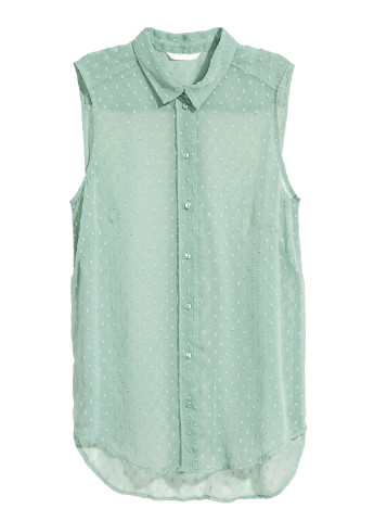 Світло-зелена літня блуза H&M