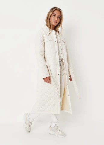 Молочне демісезонне Пальто Missguided