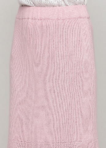 Светло-розовая кэжуал однотонная юбка Only Women карандаш