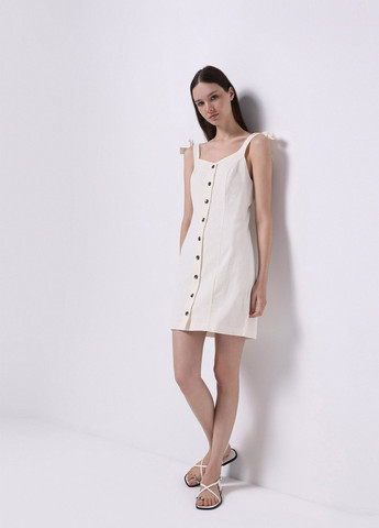 Білий кежуал сукня а-силует Colin's однотонна