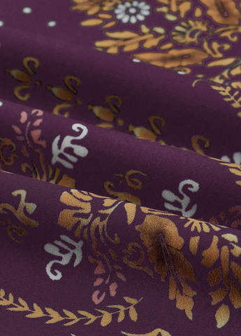 Фіолетова кежуал сукня SHEIN з квітковим принтом