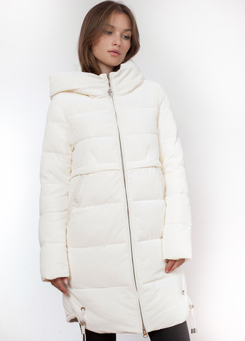 Молочна зимня куртка куртка-пальто ZLLY