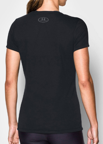 Черная всесезон футболка с коротким рукавом Under Armour