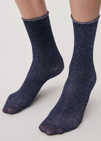 Шкарпетки Cos меланжі темно-сині повсякденні