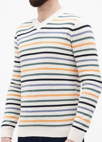 Комбинированный демисезонный пуловер пуловер Tom Tailor