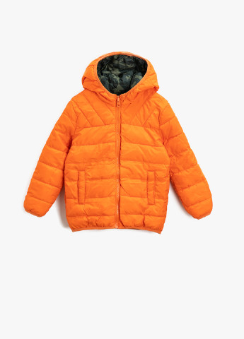 Комбинированная зимняя куртка KOTON