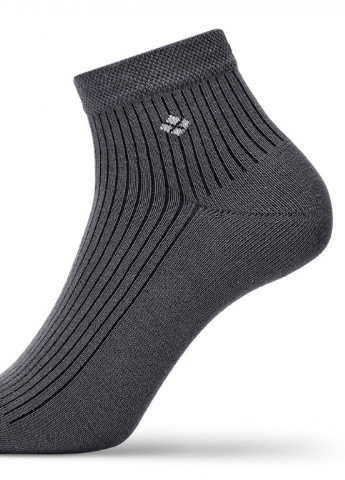 Носки VT Socks 313694 полоска тёмно-серые повседневные
