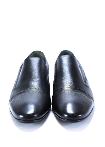 Черные классические туфли Etor на резинке