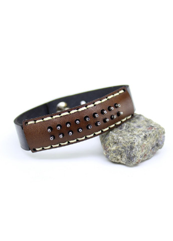 Комплект браслетов из натуральной кожи Универсальный Scappa (253136257)