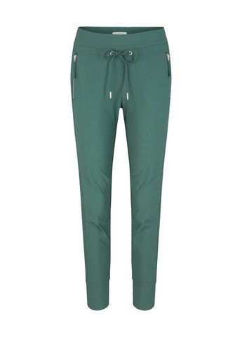 Темно-зеленые кэжуал демисезонные джоггеры брюки Tom Tailor