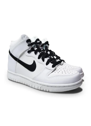Кроссовки Dunk High (GS) DB2179-108 Nike Dunk High (GS) белые демисезоны (322656264)