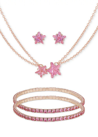 Комплект прикрас (кольє, сережки, 2 браслети) Guess (321869818)