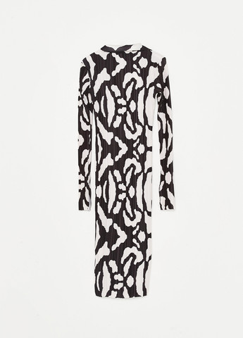 Чорно-білий кежуал сукня Missguided з абстрактним візерунком