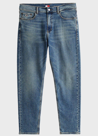 Синие демисезонные регюлар фит джинсы Tommy Jeans