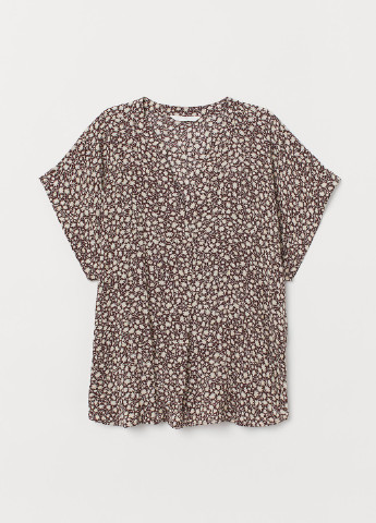 Комбинированная летняя блузка H&M