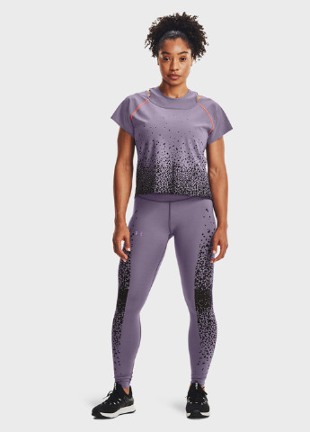 Лиловые демисезонные леггинсы Under Armour