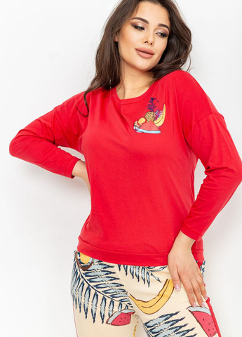 Красная всесезон пижама (лонгслив, брюки) лонгслив + брюки Ager
