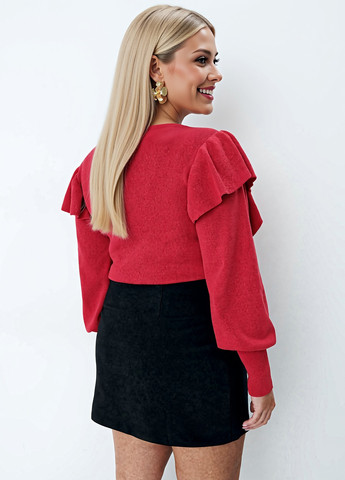 Черная кэжуал однотонная юбка Mohito карандаш