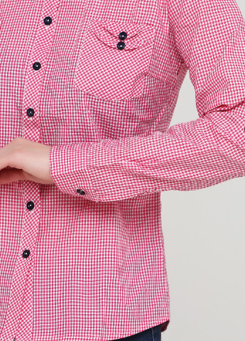 Розовая кэжуал рубашка в клетку Exclusive