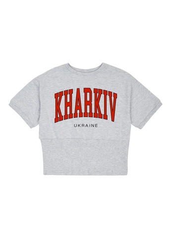 Сіра літня футболка Garnamama