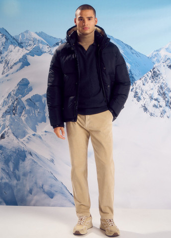 Чорна зимня куртка Springfield