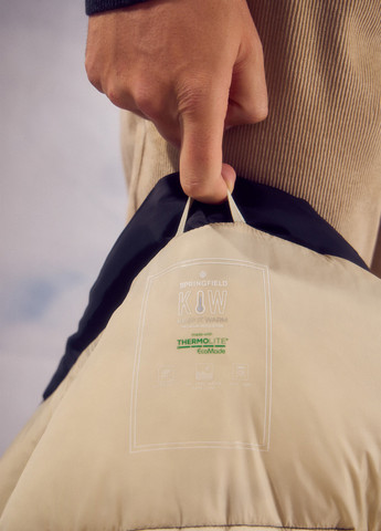 Чорна зимня куртка Springfield