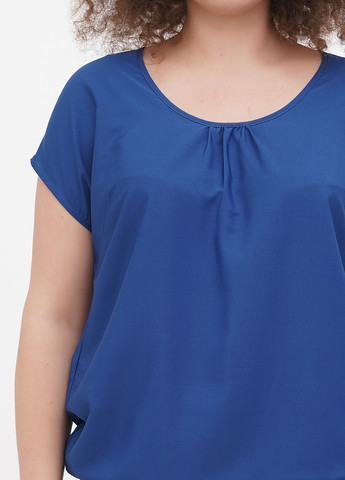 Синяя блуза Minus