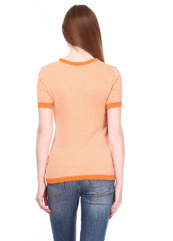 Оранжевая летняя футболка Folgore Milano