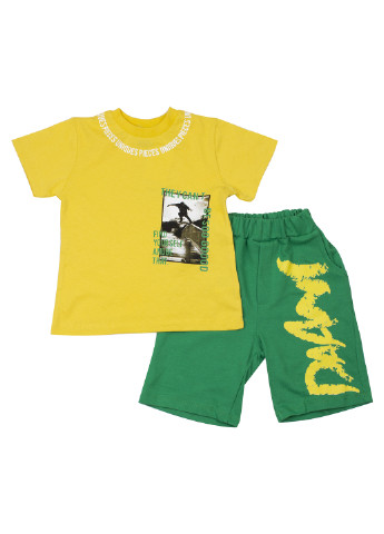 Комбинированный летний комплект (футболка, шорты) GMC