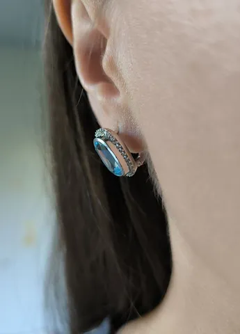 Сережки Silver Flame (353782375)