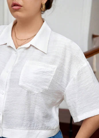 Белая блуза SHEIN