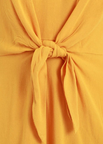 Желтое кэжуал платье платье-майка Pimkie однотонное