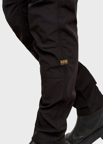 Черные кэжуал демисезонные карго брюки G-Star Raw