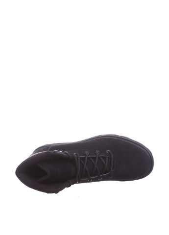 Черные осенние ботинки тимберленды Puma