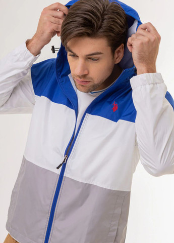 Комбинированная демисезонная ветровка U.S. Polo Assn.
