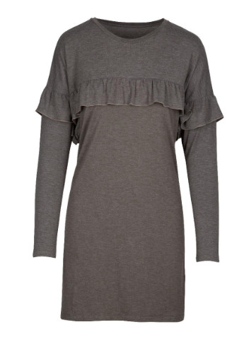 Оливковое повседневный платье 4408 Lingadore однотонное