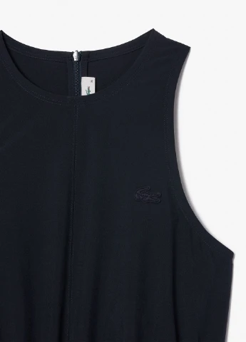 Темно-синя кежуал сукня кльош Lacoste однотонна