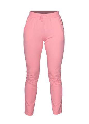 Розовые спортивные демисезонные зауженные брюки Erke