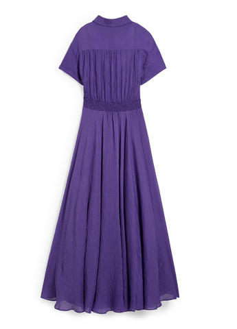Фіолетова кежуал сукня кльош C&A однотонна